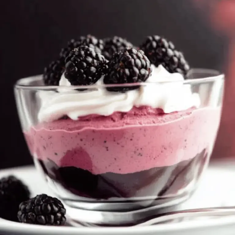 Blackberry Mousse