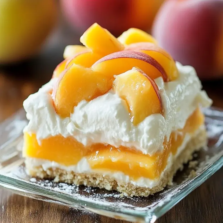 Fresh Peach Delight – A Must-Try for Easy Recipes Lovers