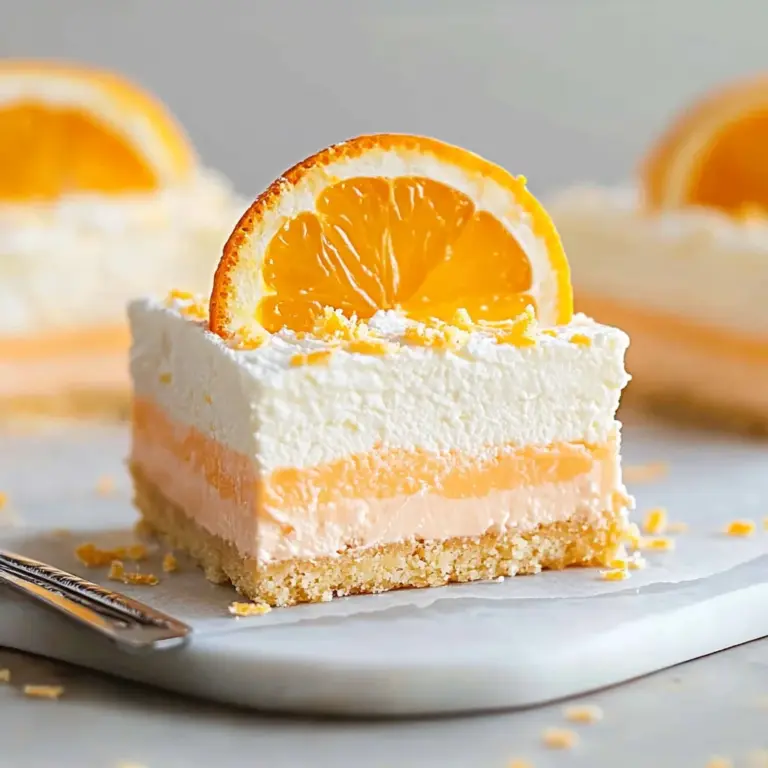 Orange Creamsicle Dream Bars