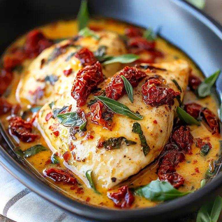 Sun-Dried Tomato Chicken