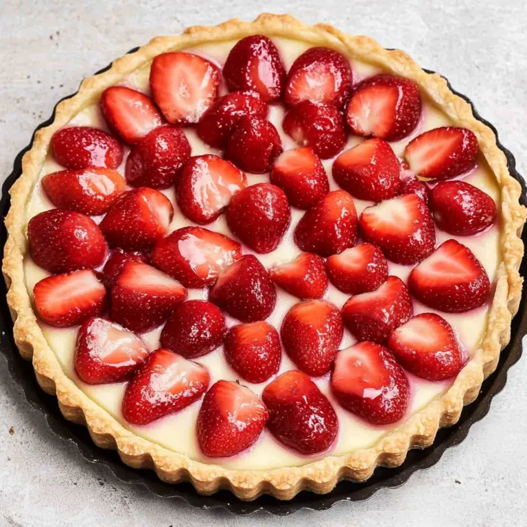 Tarte aux Fraises