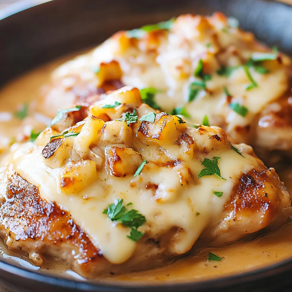 Texas Roadhouse Smothered Chicken with Jack Cheese
