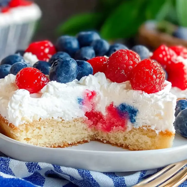 4th of July Poke Cake