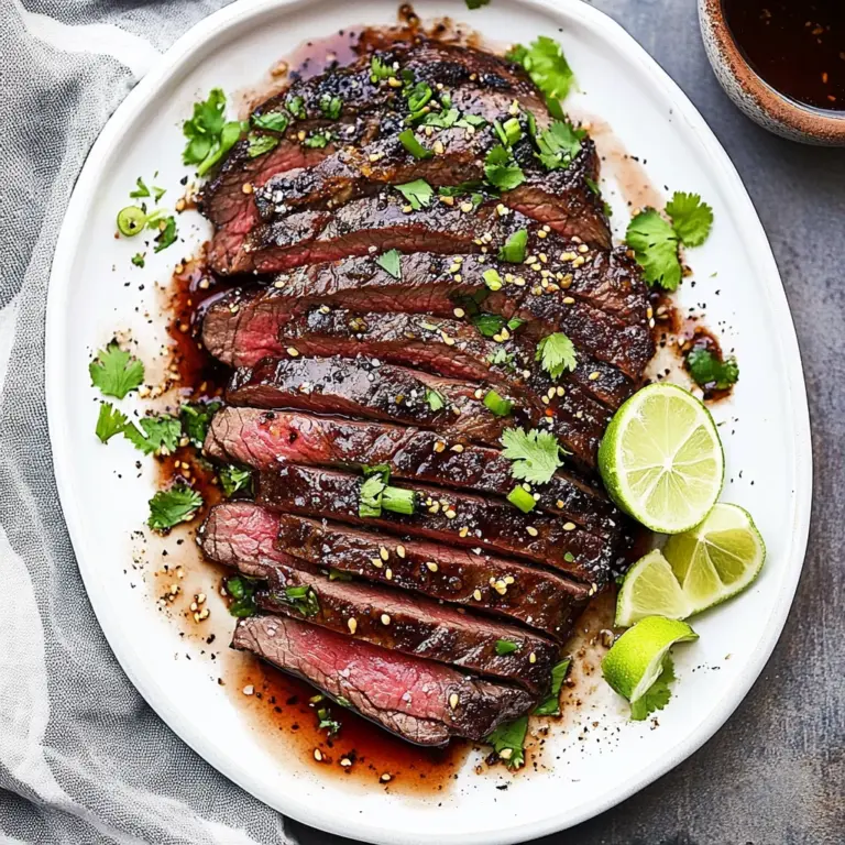 Asian Grilled Flank Steak