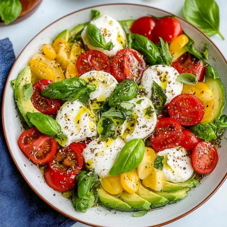 Avocado Caprese Salad