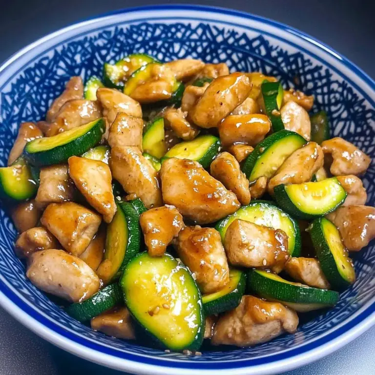 Chicken Zucchini Stir Fry