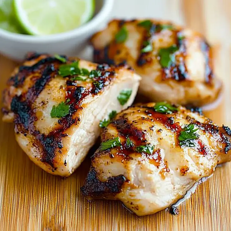 Chili Lime Grilled Chicken