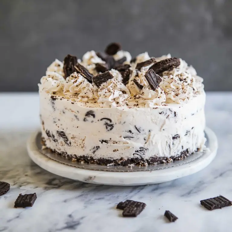 Cookies and Cream Ice Cream Cake