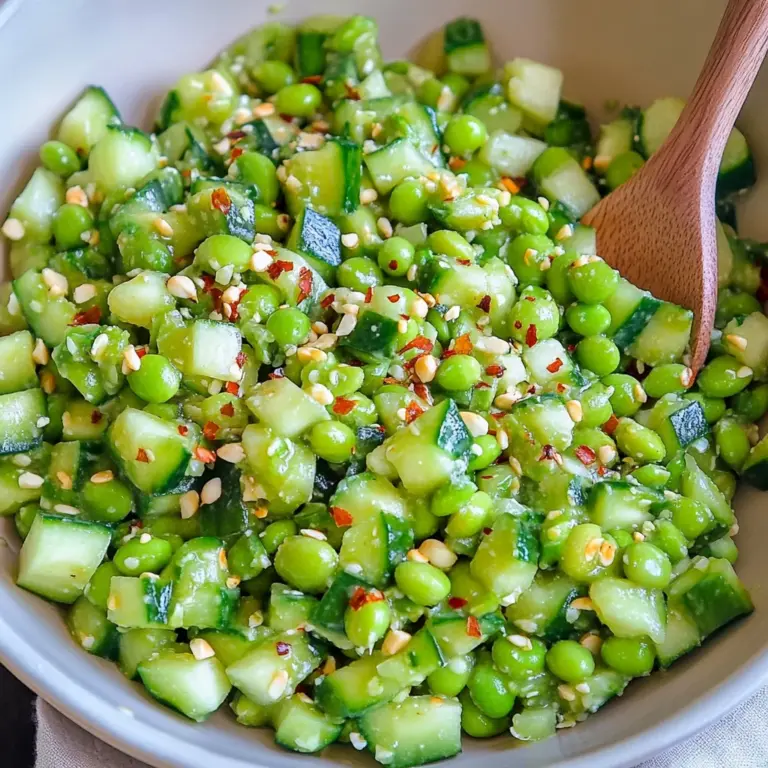 Cucumber Edamame Salad