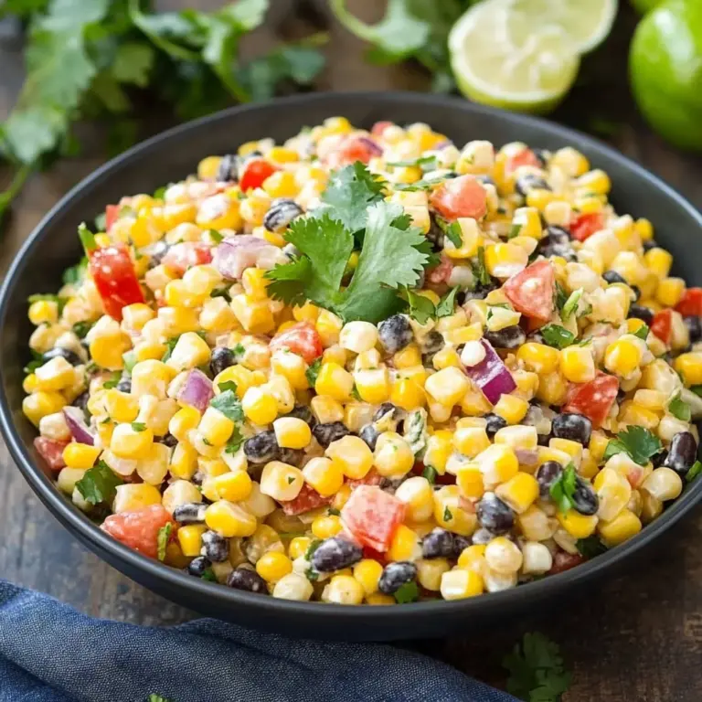 Easy Mexican Corn Salad for Summer Gatherings