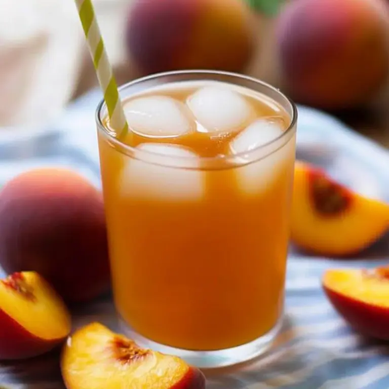 Easy Peach Tea Recipe!