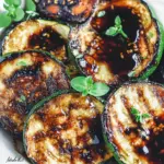 Easy Skillet Zucchini Recipe with Balsamic Reduction