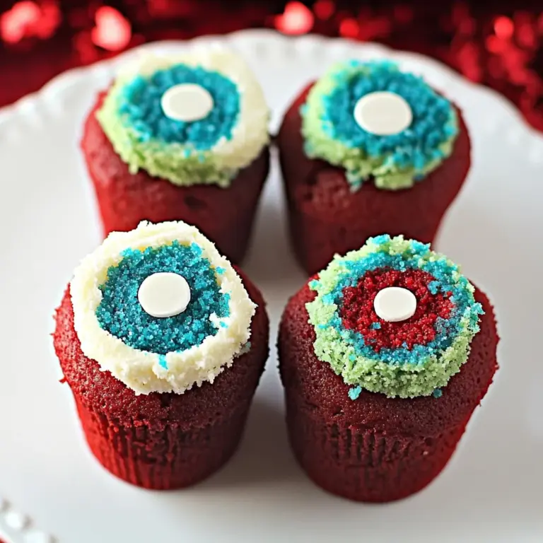 Firecracker Cupcakes