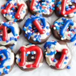 Fourth of July Chocolate Pretzels