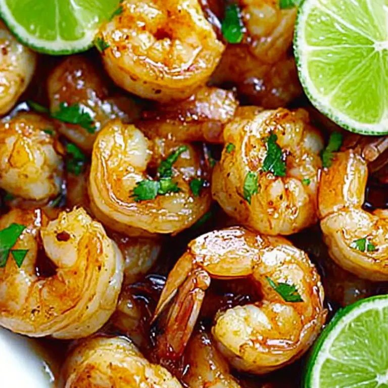Garlic Honey Lime Shrimp Recipe
