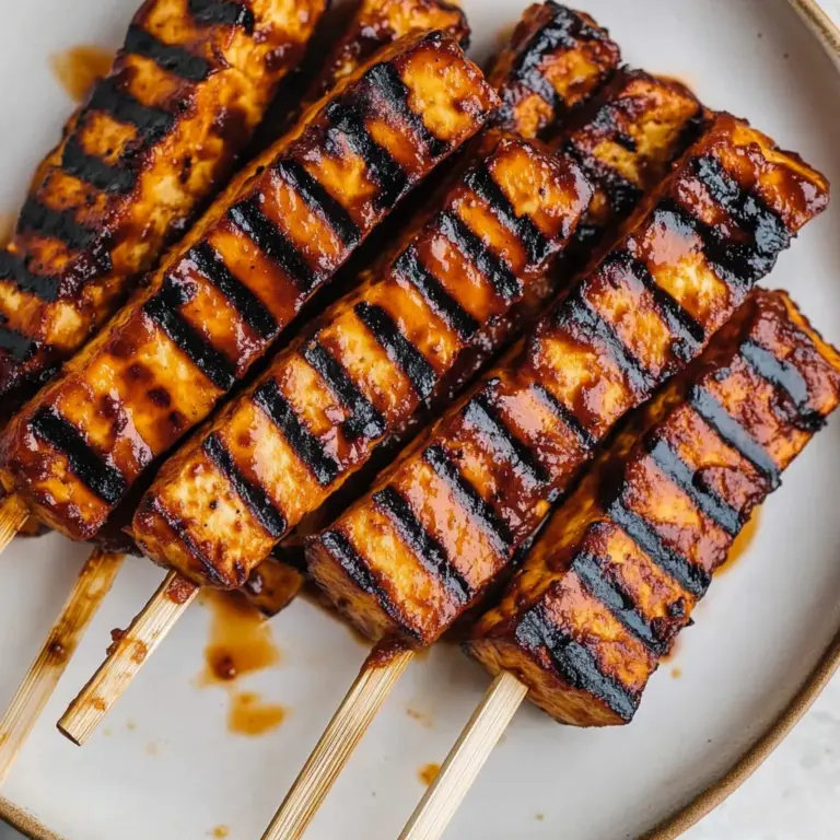 Grilled BBQ Tofu Recipe