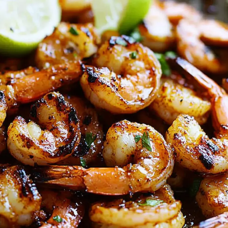 Honey Cajun Grilled Shrimp Recipe