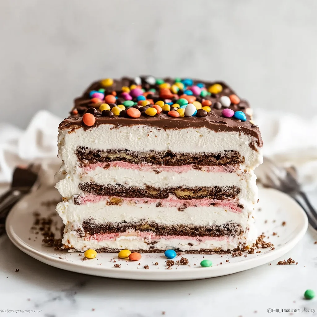 Ice Cream Sandwich Cake