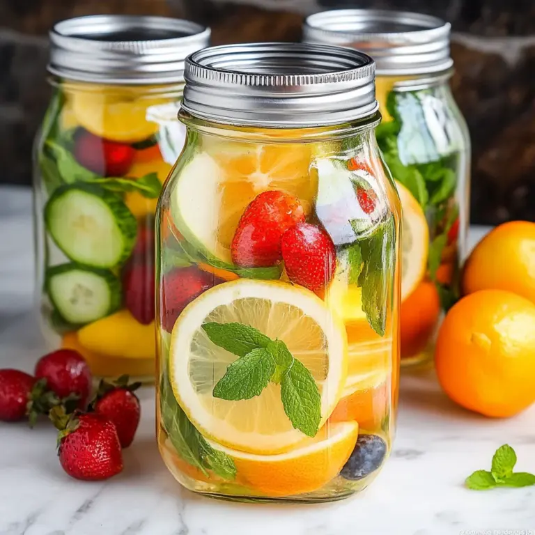 Infused Water Recipes