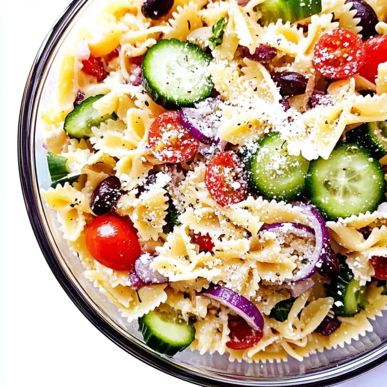 Mediterranean Pasta Salad