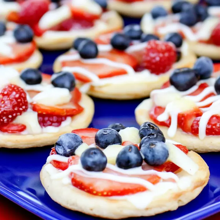 Mini Fruit Pizzas