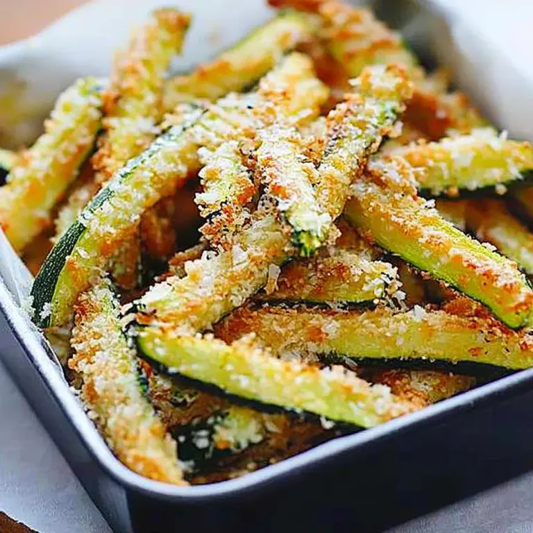 Parmesan Zucchini Fries