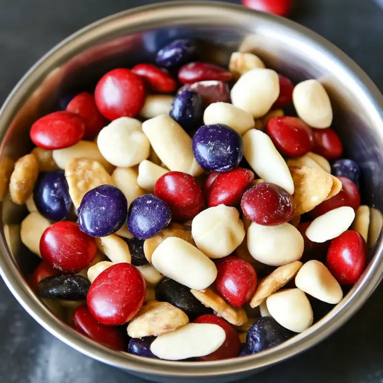 Patriotic Trail Mix Recipe