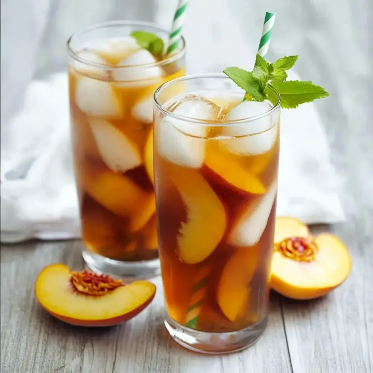 Peach Iced Tea
