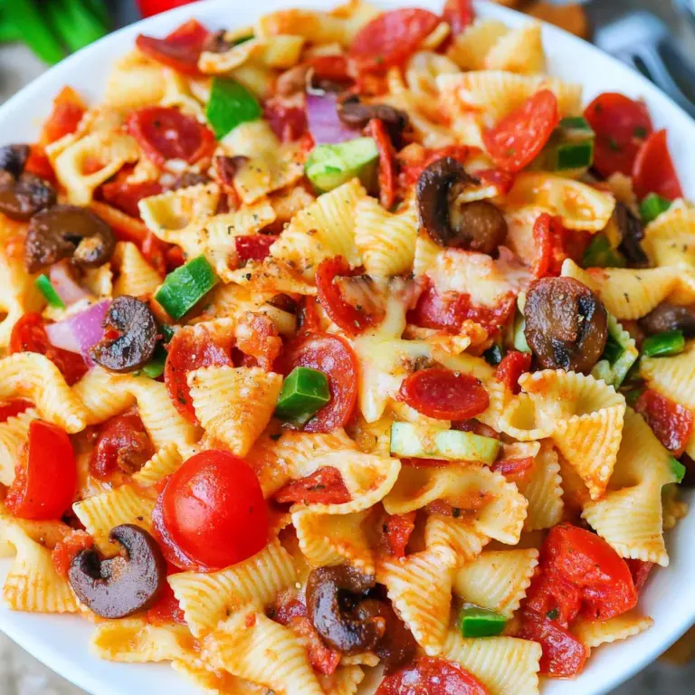 Pizza Pasta Salad