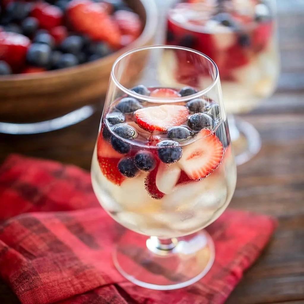 Red White and Blue Sangria