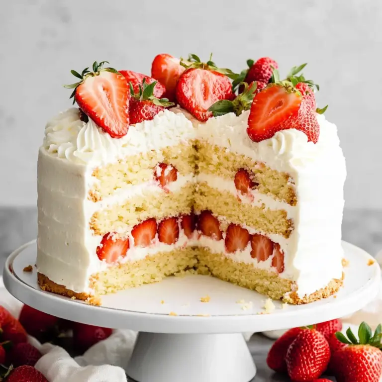 Strawberry Shortcake Cake Recipe