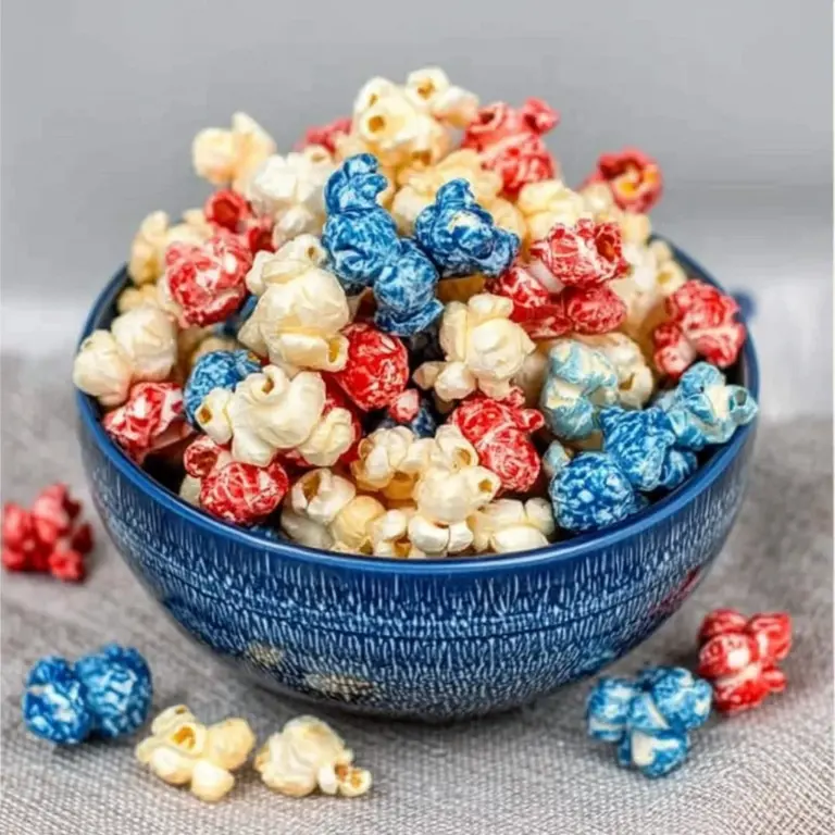 The Best Red, White, and Blue Popcorn Ever