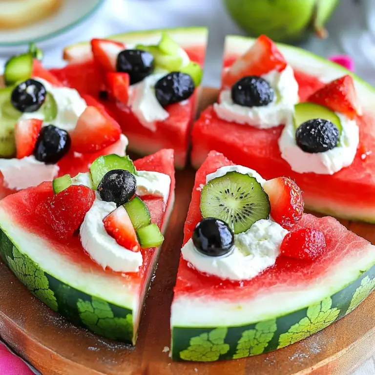 Watermelon Pizza