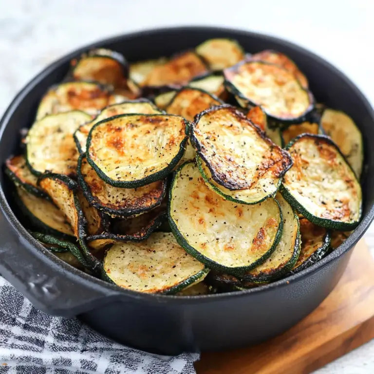 Baked Zucchini Chips Recipe