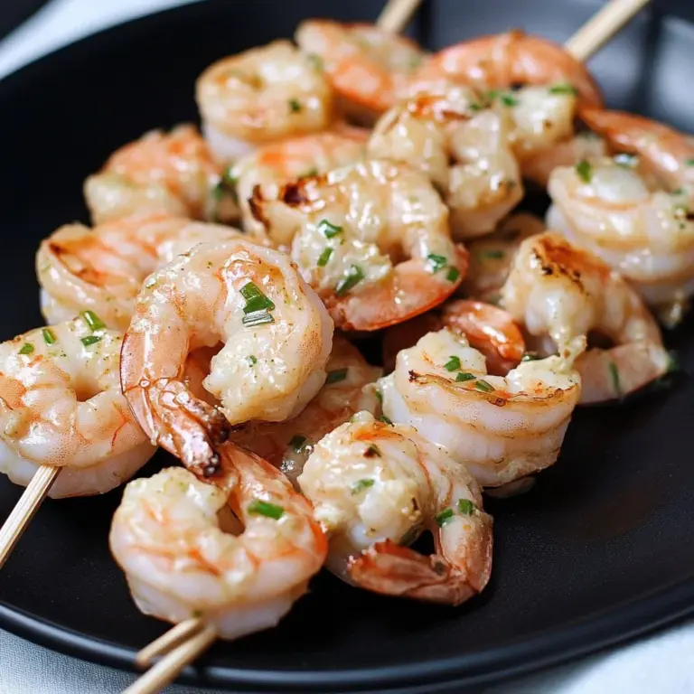Bangin' Grilled Shrimp Skewers