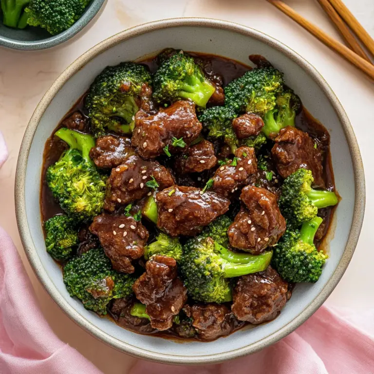Beef and Broccoli