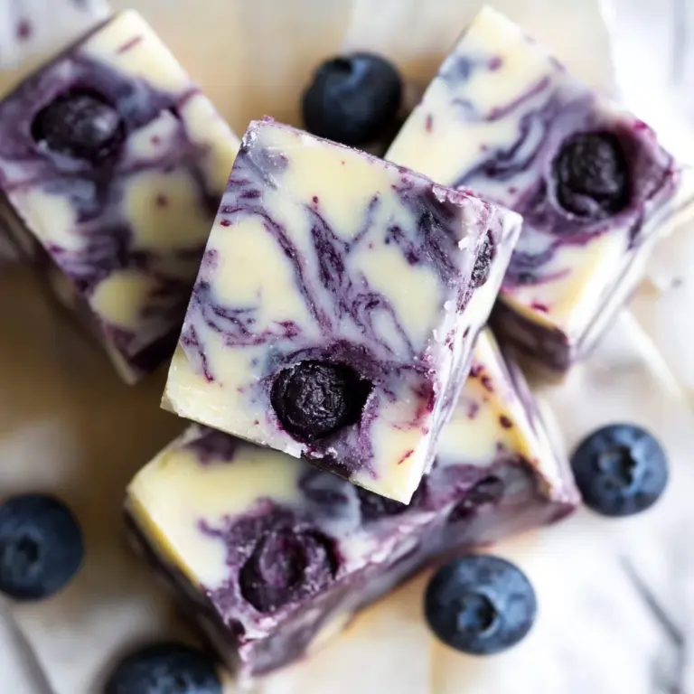 Blueberry Pie Fudge