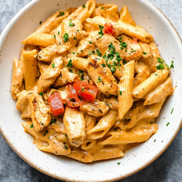 Cashew Cream Cajun Chicken Pasta - Dairy Free!