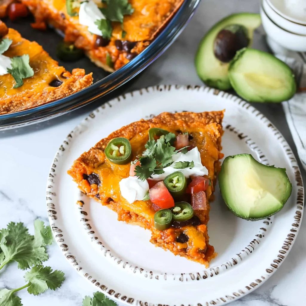 Crustless Taco Pie (Keto Taco Pie + Low Carb, Gluten Free)