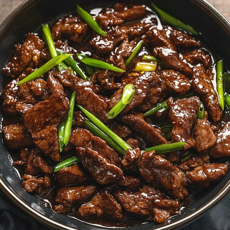 Easy Keto Mongolian Beef (PF Chang's Copycat)