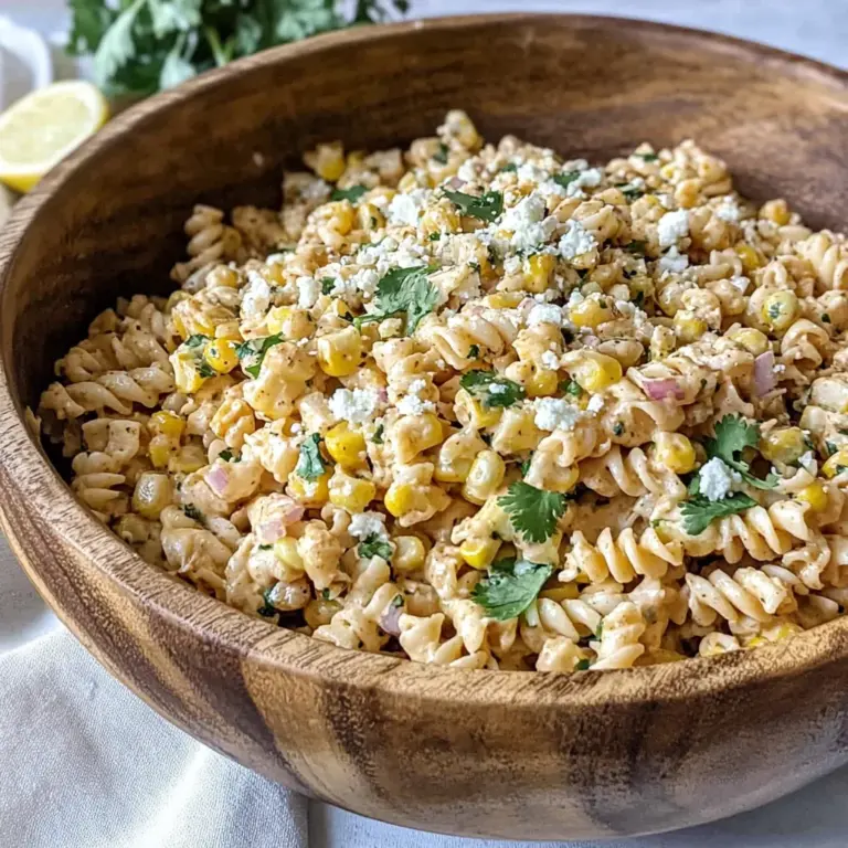 Elote Pasta Salad Recipe (Mexican Street Corn)