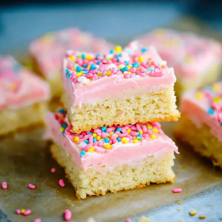 Frosted Soft Sugar Cookie Bars