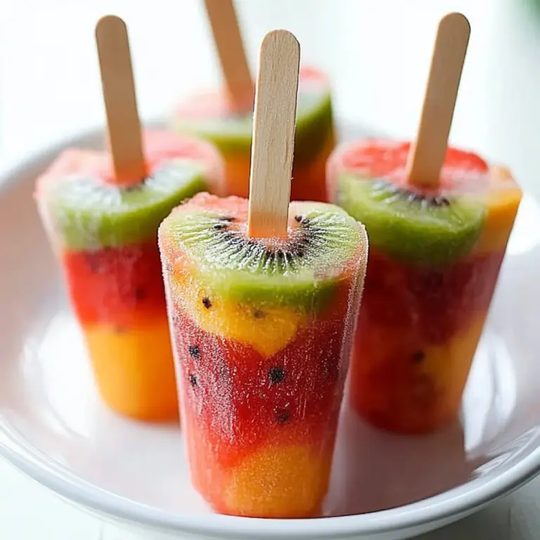 Frozen Fruit Pops