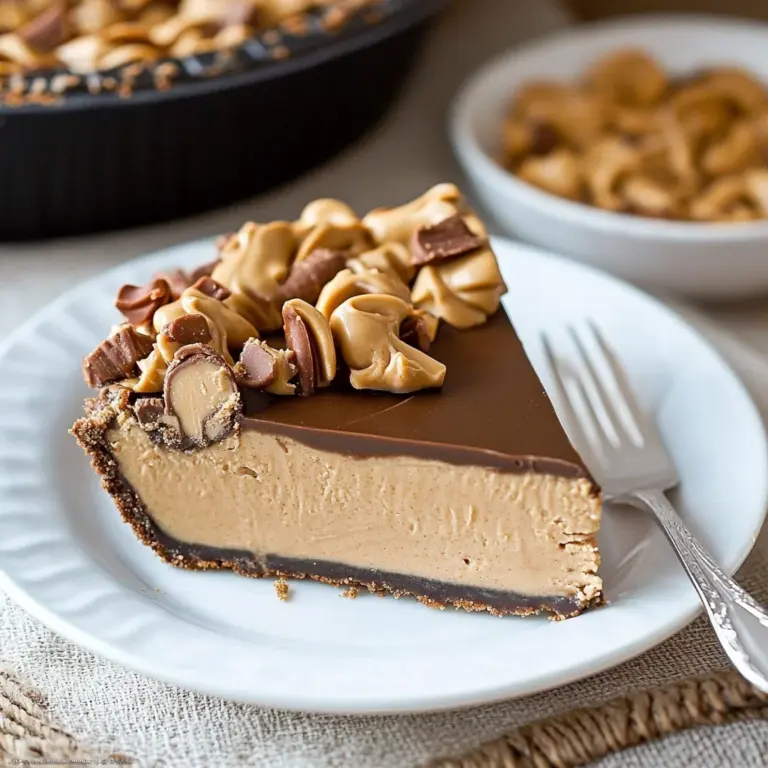 Frozen Peanut Butter Pie Recipe