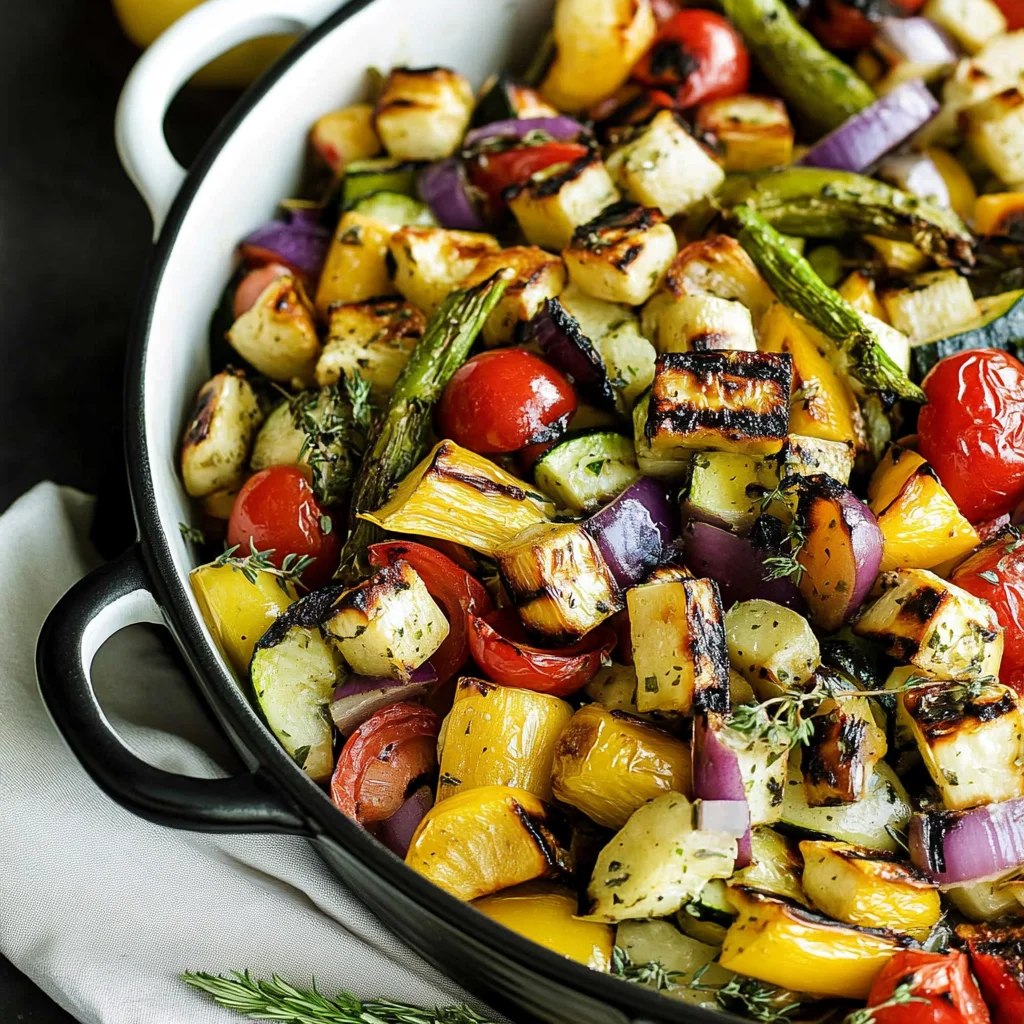 Grilled Summer Vegetable Salad