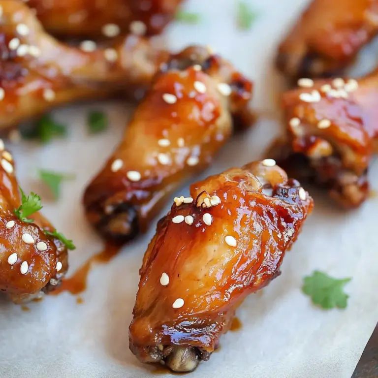 Honey Soy Chicken Wings
