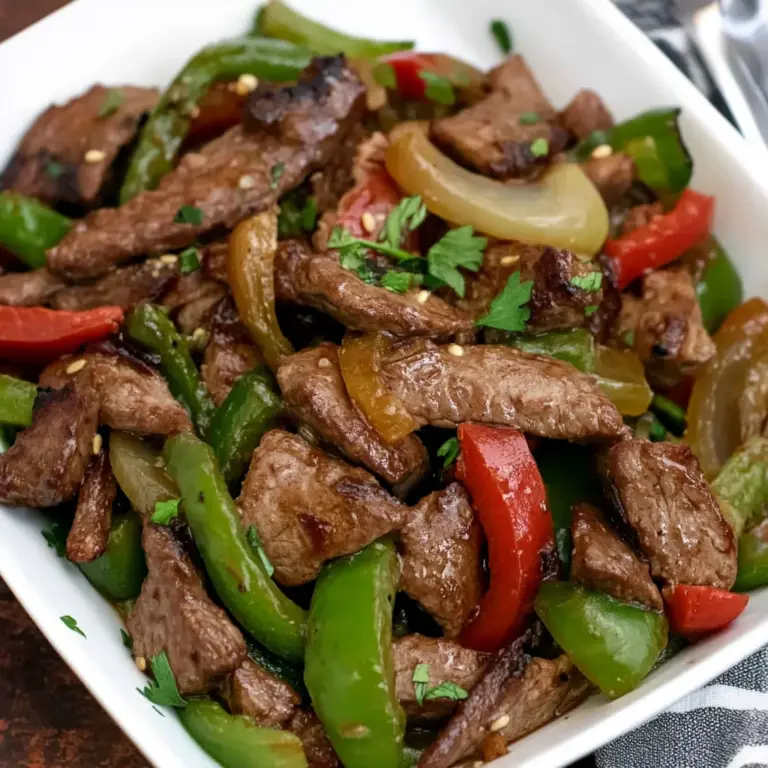 Keto Chinese Pepper Steak (Stir Fry)