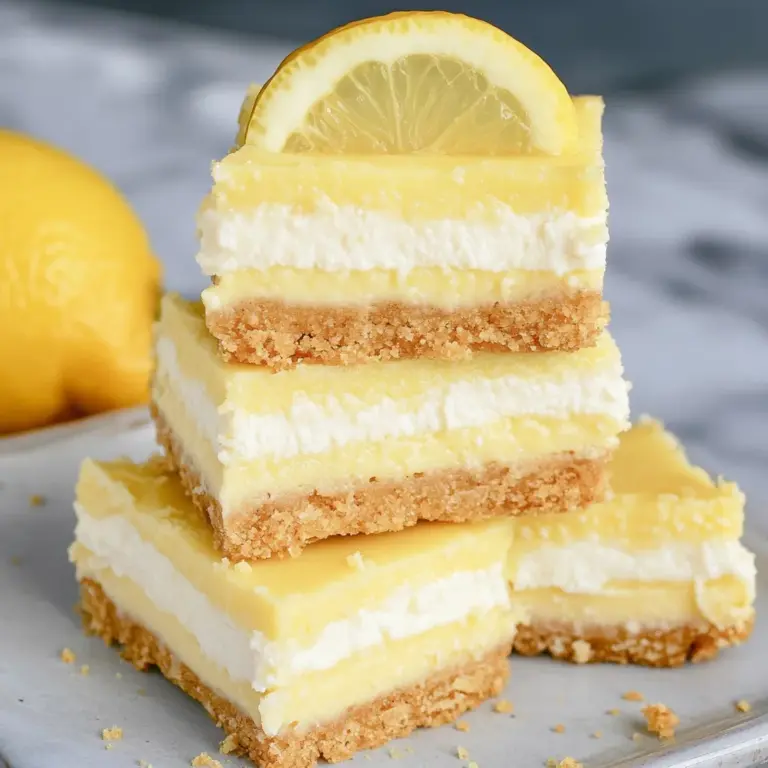 Keto Lemon Cheesecake Bars