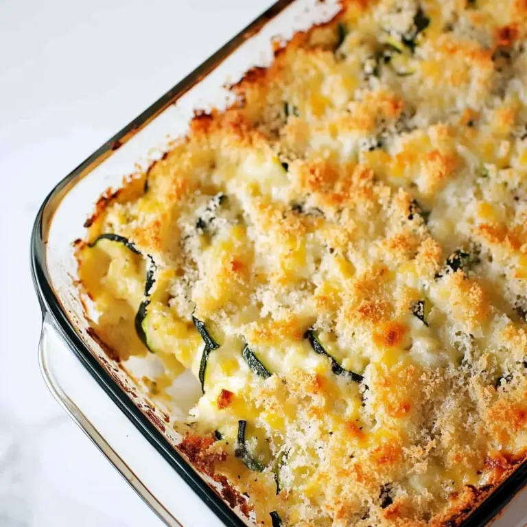 Keto Zucchini Casserole