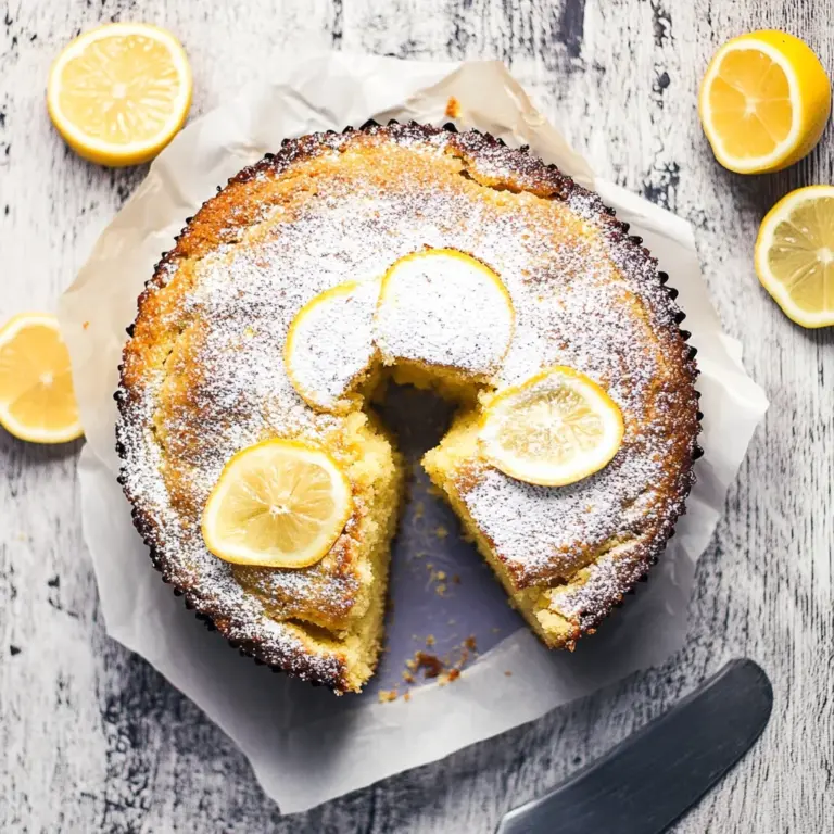 Lemon Yogurt Breakfast Cake